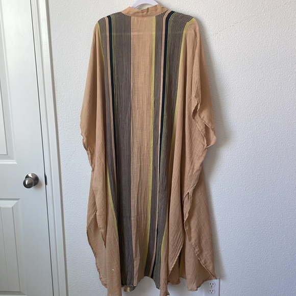 Free People Vacation Mode Kaftan NWT in Natural One Size - Picture 11 of 11